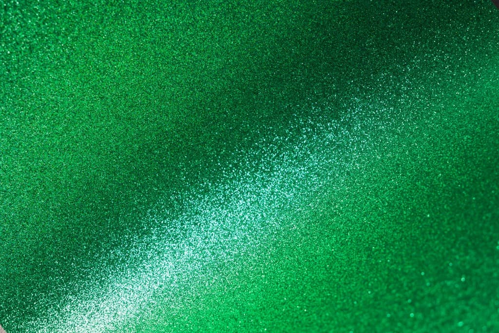 Green Glitter Background